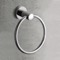 Modern Round Chrome Towel Ring